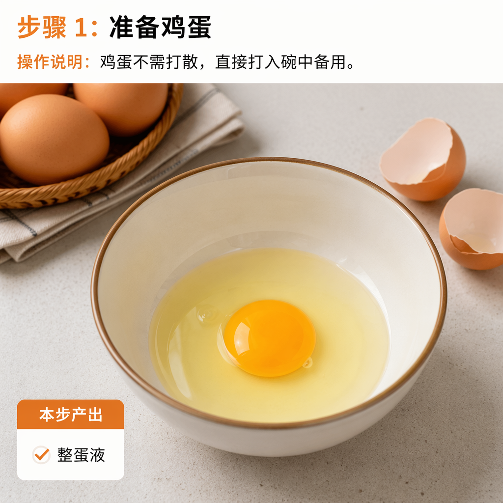 Step 1: Prepare the Eggs